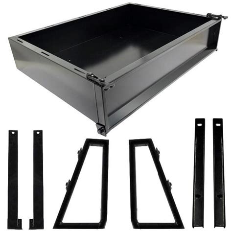 gtw black steel cargo box|GTW Black Steel Cargo Box Kit For Yamaha .